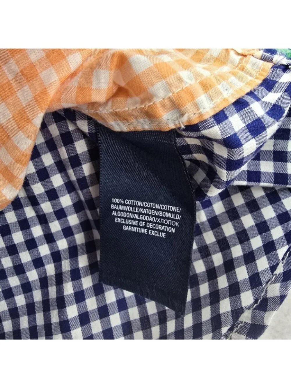 Ralph Lauren Long Sleeve Button Up Shirt Baby Boy Size 12 Month Multicolor Check